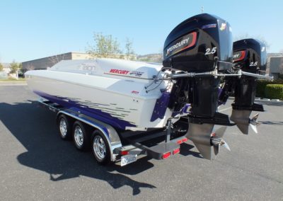 1996 TALON 25 Tunnel cat with Twin 260′ Mercs,SOLD!